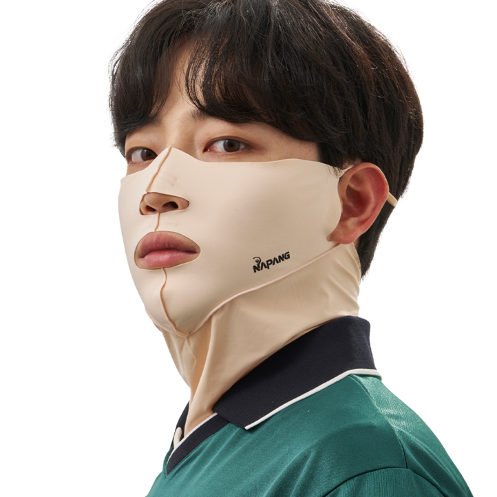 네이팡 UV 자외선차단 스포츠 골프 등산 낚시 자전거 야외활동 마스크 FACE가드 넥타입 페이스커버