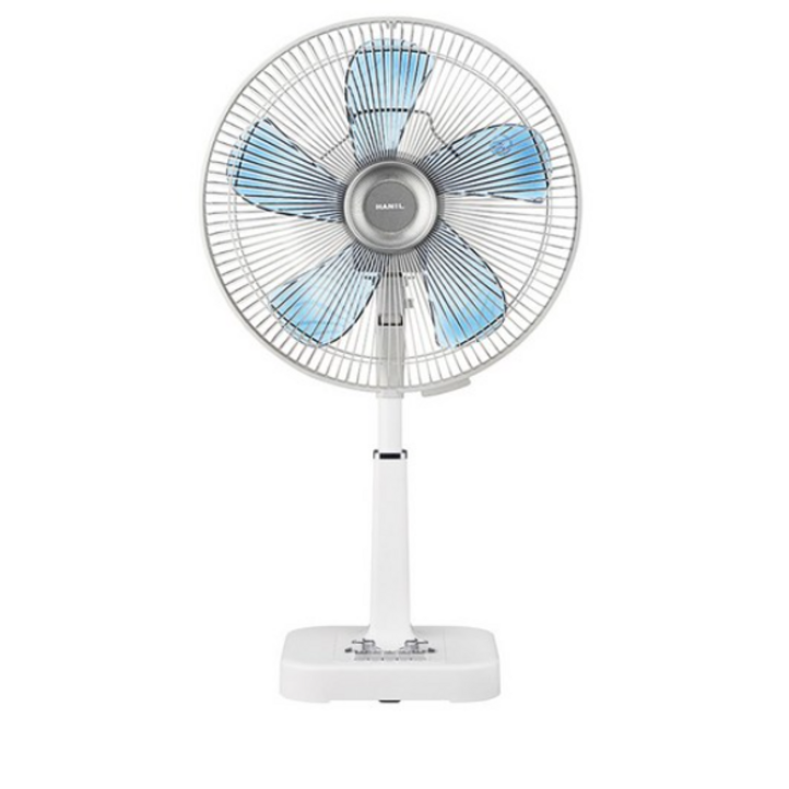 한일전기 빈티지 기계식 7080 인테리어 레트로 선풍기 심플화이트크롬가드