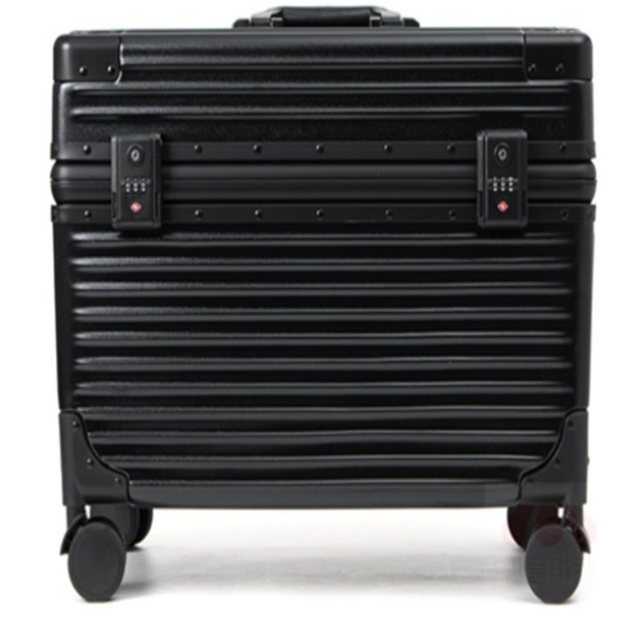 염셀러제안샵 가로형 프레임 캐리어 20형 블랙 여행용가방