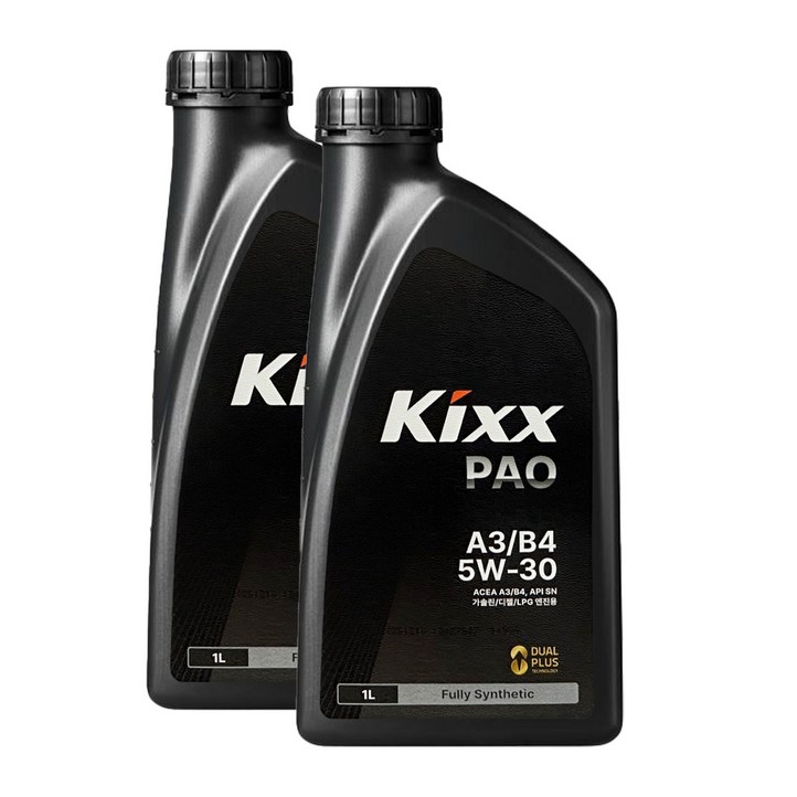 인아웃글로벌 킥스 파오 에이쓰리/비포 Kixx PAO A3/B4 5W-30, 6세트