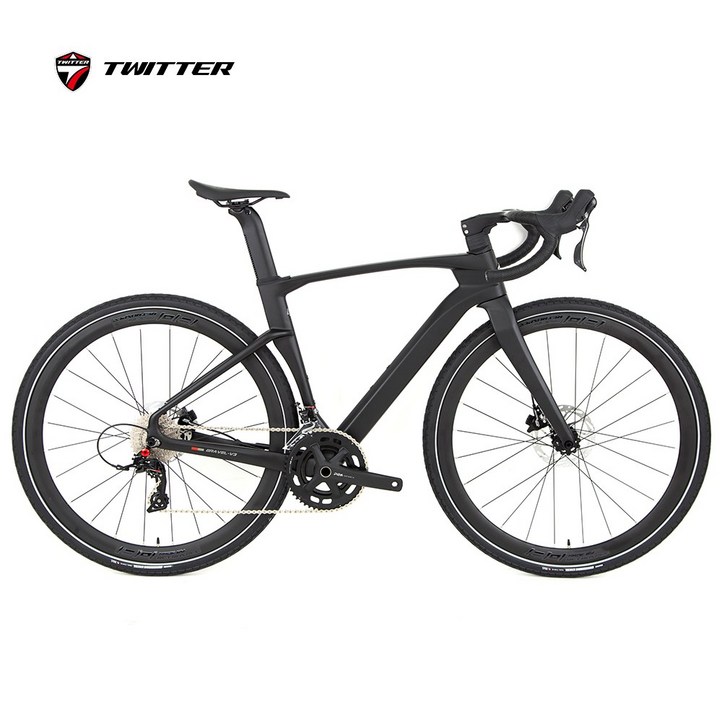 트위터 그래블자전거 GRAVEL V3 PRO RS24단 풀카본 유압디스크 일체형핸들바 100%완조립배송