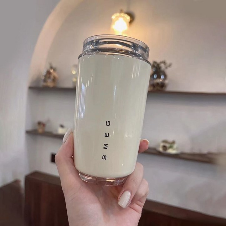 스메그 아이스 텀블러 밀크화이트 SMEG WALL MUG 커피 텀블러 320ML 스메그 아이스 텀블러 밀크화이트 SMEG WALL MUG 커피 텀블러 320ML