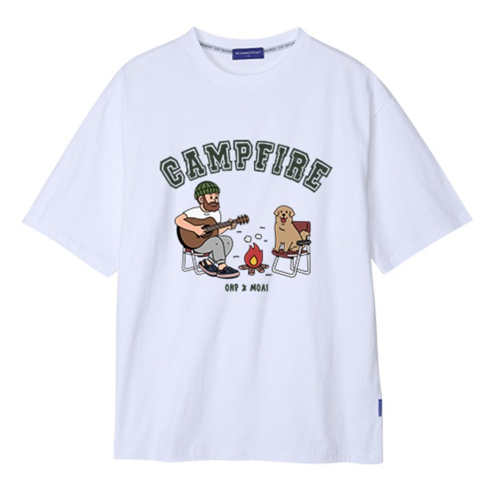 OHP X MOAI 작품을 입는다 남여공용 면100 반팔티 시리즈