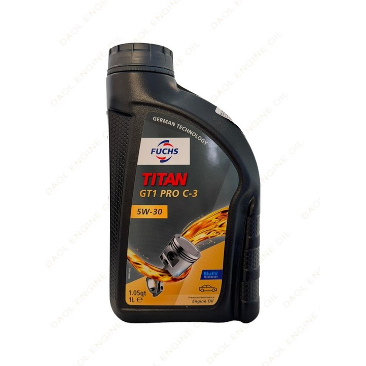 훅스 GT1 프로 C3 5W30, BMW/벤츠/아우디 가솔린/디젤용, 100%합성엔진오일 (1L)
