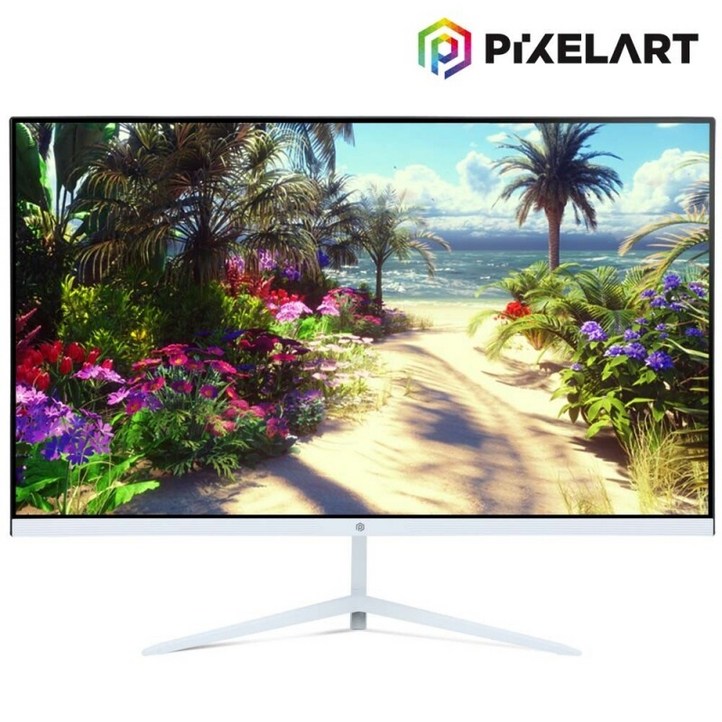 픽셀아트 PIXELART PA2430W 화이트 75Hz FHD 24형 모니터 무결점, PA2430W무결점