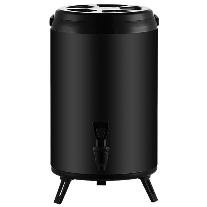 Mochae 보온보냉 스텐물통 워터저그 대용량 보온보냉물통 캠핑물통 식수통 여행용 등산, 1개, 블랙, 6L