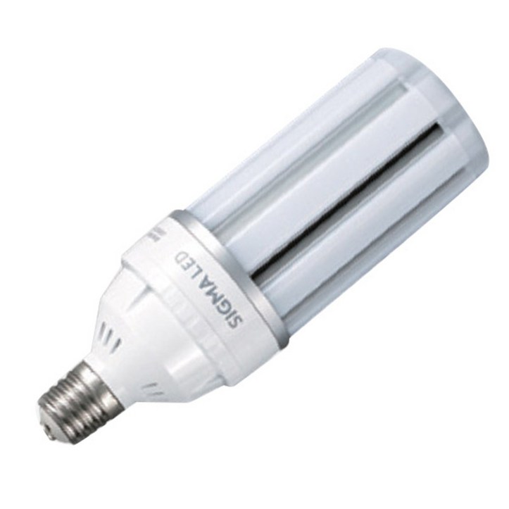 시그마램프 LED 보안등 EL 램프 75W 불투명 E39, 주광색, 1개