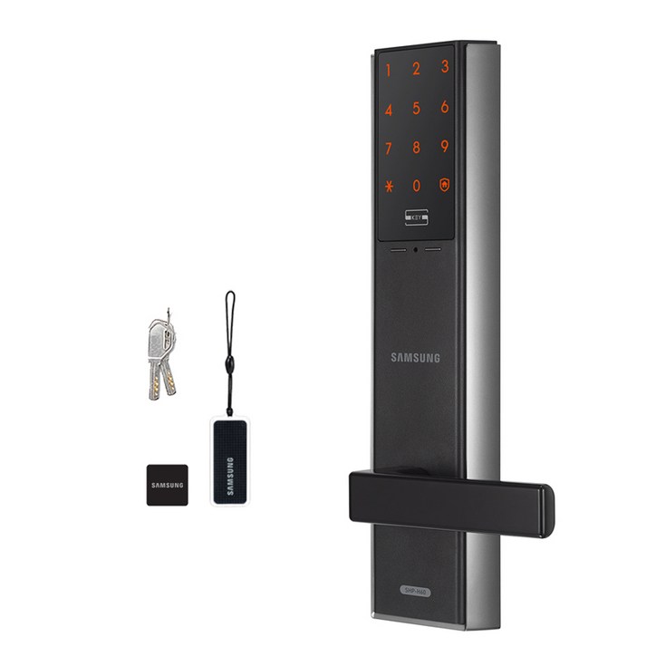 삼성전자 와이파이 도어락 SHPH60R  카드키  비상키 세트