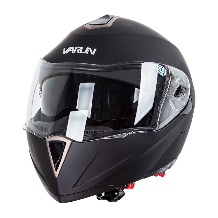 배런 오토바이 시스템 헬멧 VR701, 무광블랙