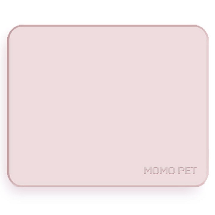 모모펫 강아지 논슬립 실리콘 배변매트, 베이비핑크, 1개