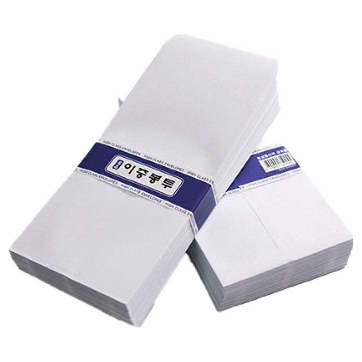 문구마을 이중봉투 100 x 205 mm