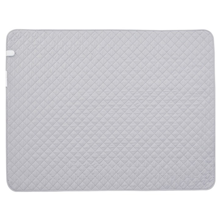 더안 여행용 110v 220v 해외겸용 프리볼트 탄소 전기요 JJC3024, 연그레이, 더블140 x 180 cm