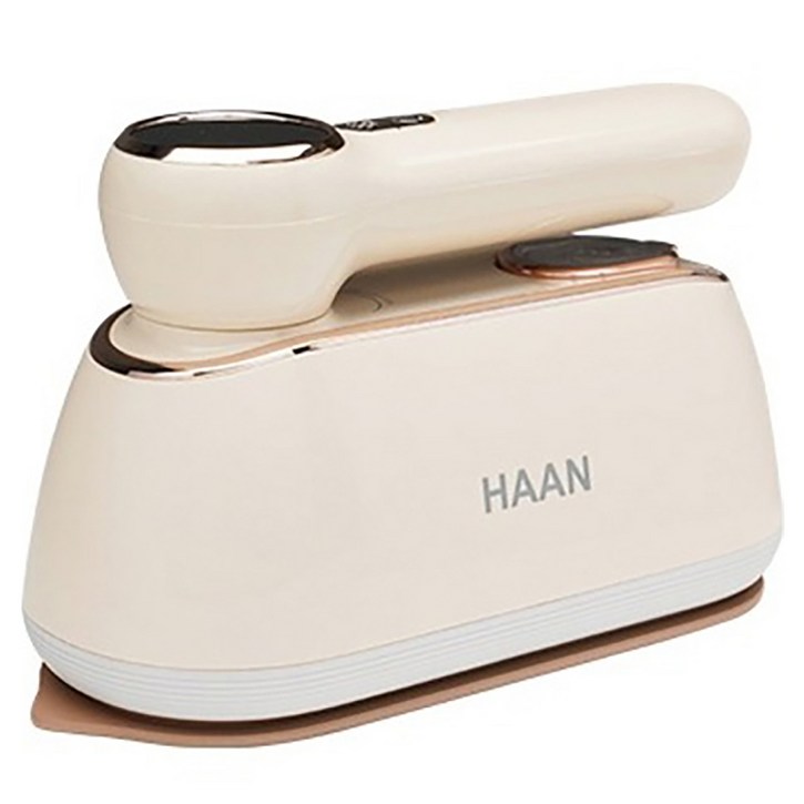 한경희생활과학 휴대용 가정용 여행용 핸디형 미니 스팀다리미, 아이보리, HS-180C