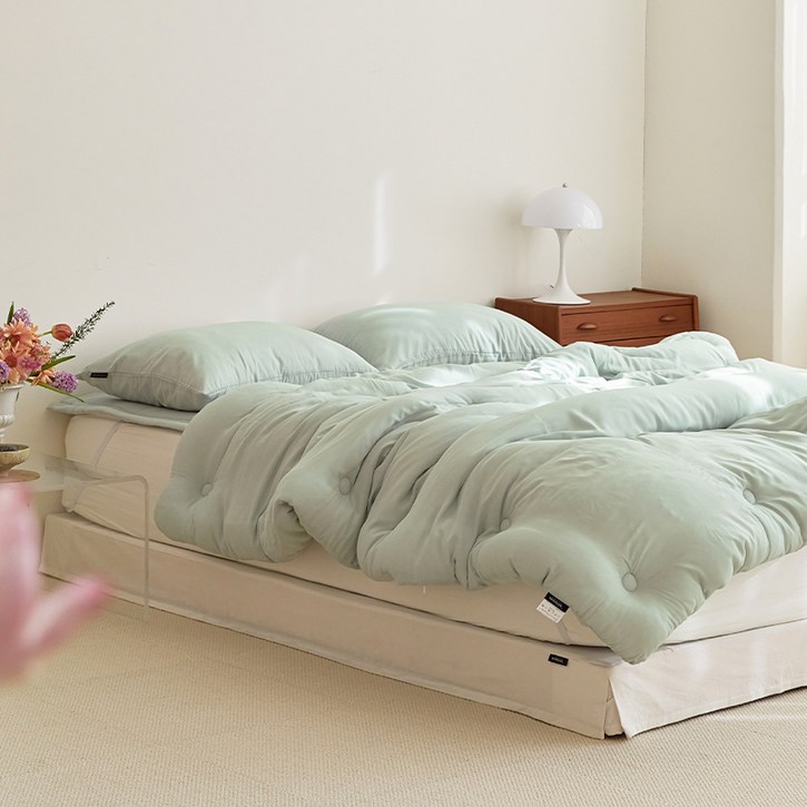 마틸라 생크림 텐셀모달 이불커버베개커버 세트