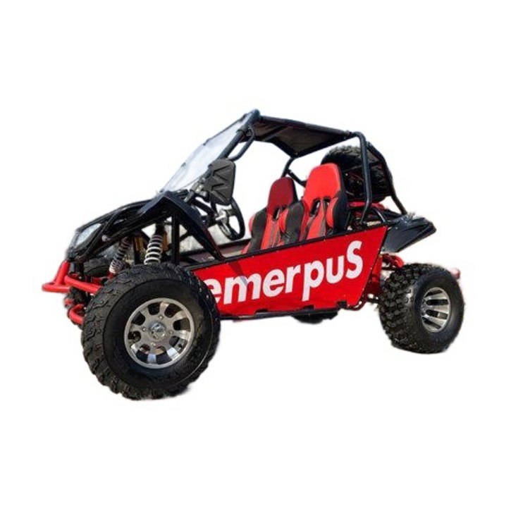 버기카 산악 4륜차 오토바이 UTV 사륜 바이크 가솔린 엔진 오프로드 성인 레저용 레드