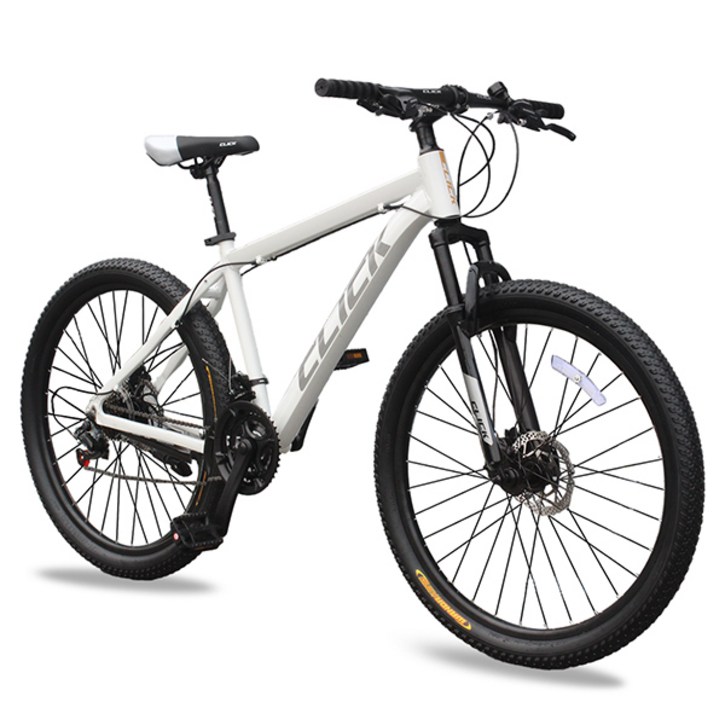 무료배송 무료조립 클릭 MTB 자전거 프라임 디스크브레이크 시마노 21단, 제스트 26인치 유광블랙, 1개, 170cm