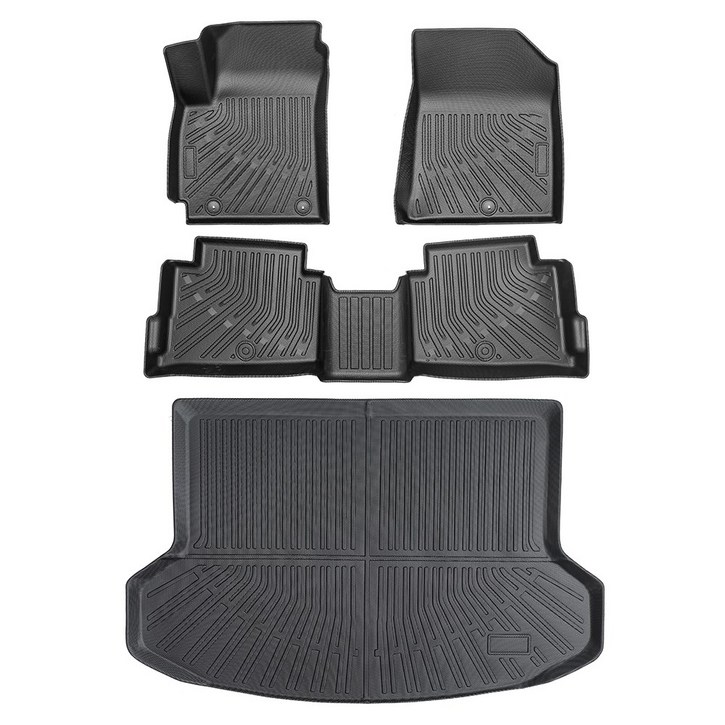 오토셀러 3D 자동차 바닥 매트 TPE 입체 포집 고무 발매트 풀세트, 셀토스 가솔린 5인승2224년