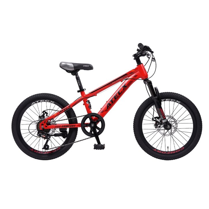 아텍스 컴포트20D 20인치 디스크브레이크 MTB 자전거, 레드미조립