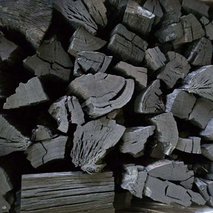 소나무 숯 대용량 / 잘타고 오래간는 소나무 숯, 8kg, 1개