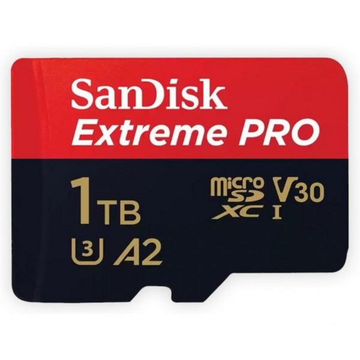 Sandisk microSDXC Extreme Pro 1TB A2 V30 U3 R170 W90 어댑터 모바일