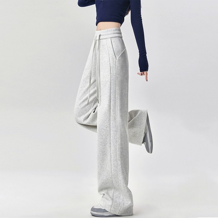 돌아라 여성 와이드 트레이닝바지 데일리 와이드팬츠