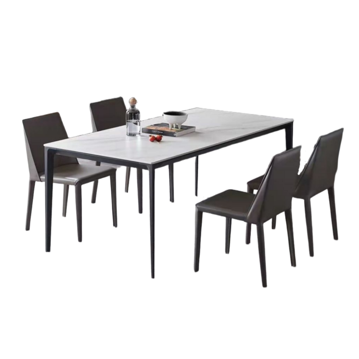 마르벤가구 세라믹 식탁 의자 세트 포세린 4인용 6인 대리석 인테리어 거실 다이닝 테이블