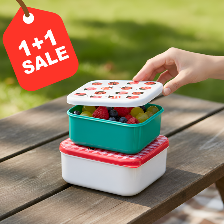 플라잉타이거 코펜하겐 귀여운 간식통 350ml 550ml 어린이집 식품 간편 보관 용기 휴대용 소풍