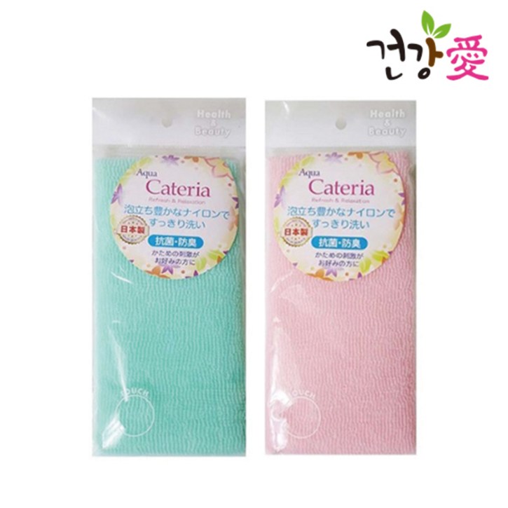 일본 타츠네 카테리아 항균 샤워타올 6p 0, 단일상품