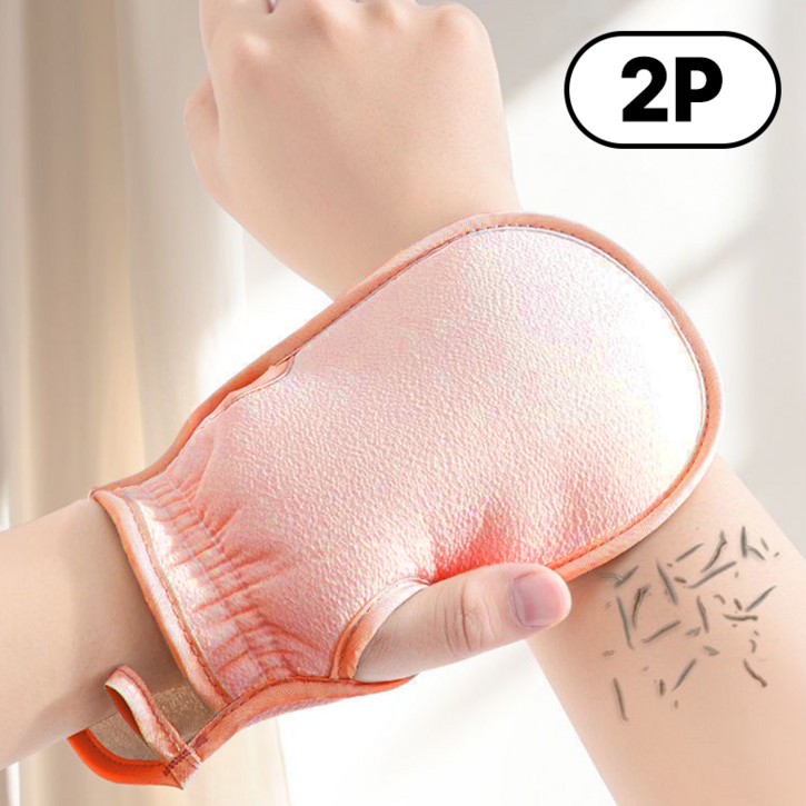 디노르 저자극 부드러운 때밀이 목욕 장갑