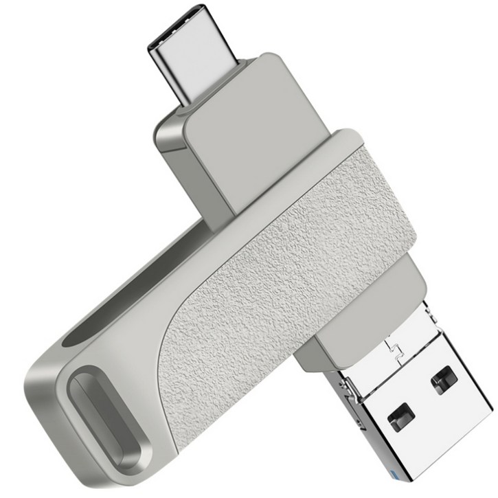 USB3.0 핸드폰 외장메모리 OTG C타입+아이폰8핀+USB 4in1 메모리, 1개, 128GB