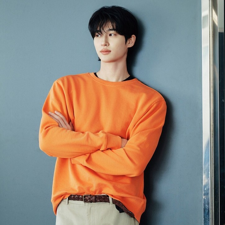 [AK플라자] [지오다노] 남여공용 봄 가을 베이직 맨투맨 551002