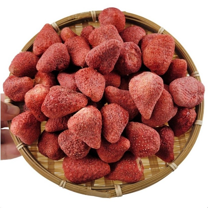 주5일 보존료 화학첨가물 제로 동결건조 딸기, 1개, 300g