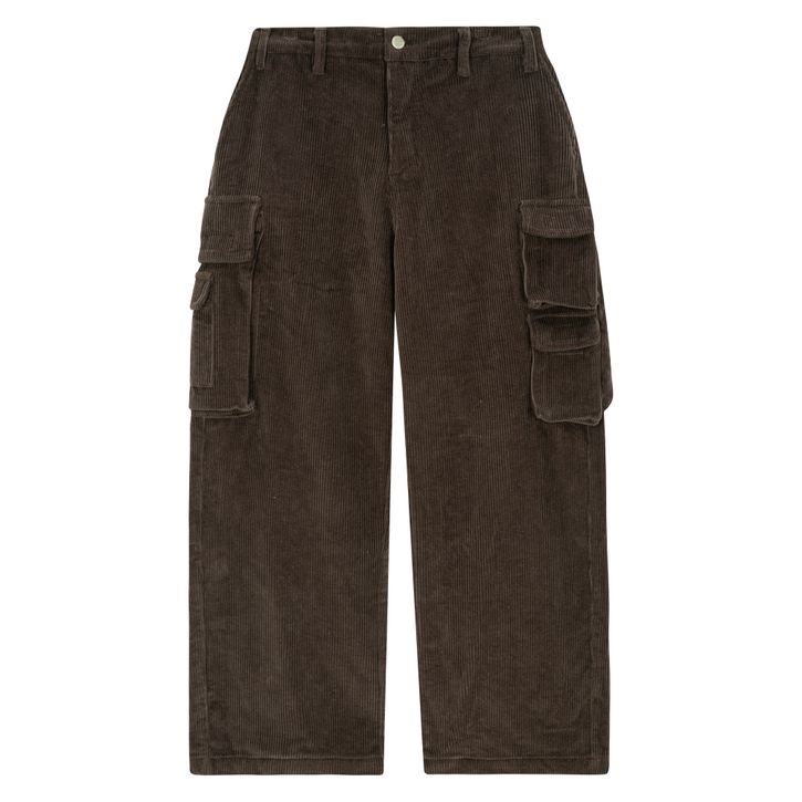 [GLAC 글락] 코듀로이 와이드 카고팬츠 (브라운)