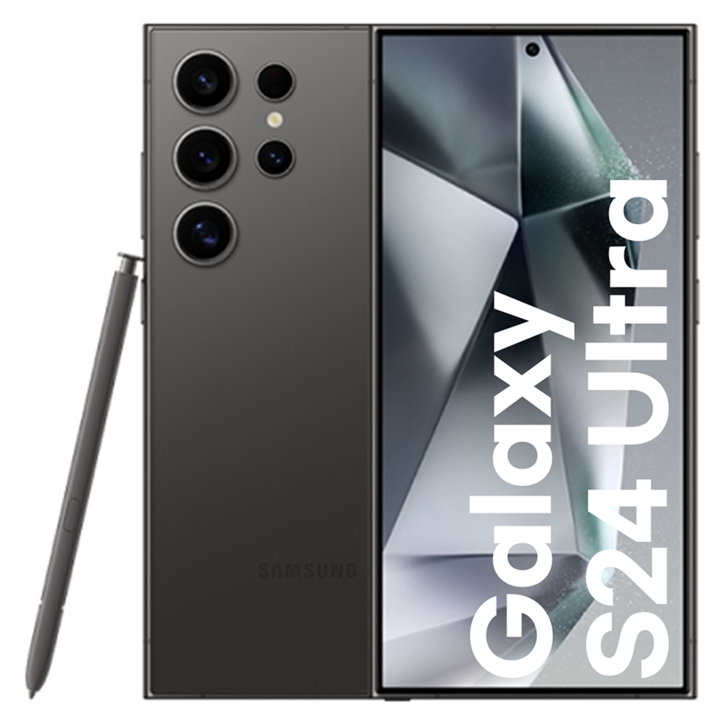 삼성 갤럭시 S24울트라 중고 공기계 핸드폰, 512GB, 티타늄 블랙_S급