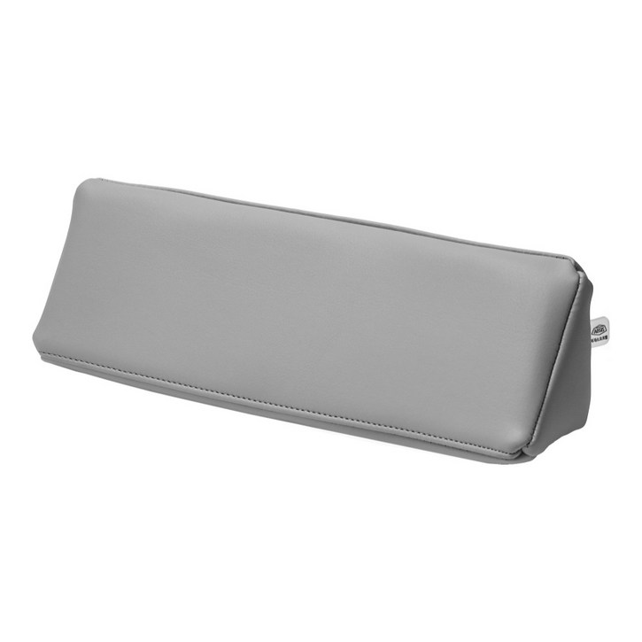 이지스 차량용 틈새 허리 삼각 쿠션, 2개, 웜그레이