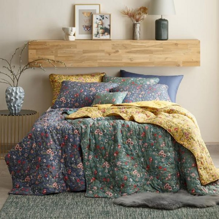 휴어스플로럴고주파이불 킹 이불 3장 휴어스 플로럴 워싱 고주파 이불3종 킹