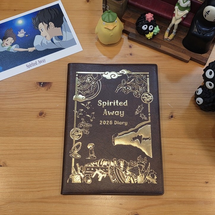 일본 스튜디오 지브리 센과 치히로의 행방불명 2026년 다이어리 수첩 스케쥴러(B6)