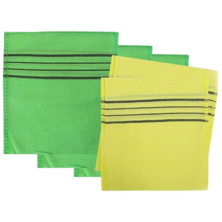 때밀이타올 이태리타올5개입1개옵션선택  옐로우5개입 또는 그린5개입, 그린, 5개입, 1개