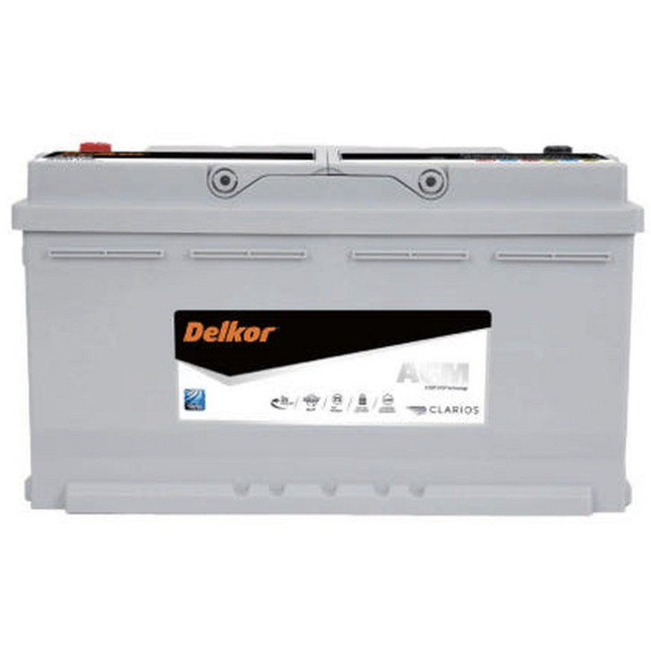 더뉴배터리 자동차배터리 델코 DIN DF AGM 아반떼MD 아반떼AD 크루즈 티볼리 뉴SM3 서울 경기 수도권전지역 무료출장교체, 1개, 델코 DIN 90L