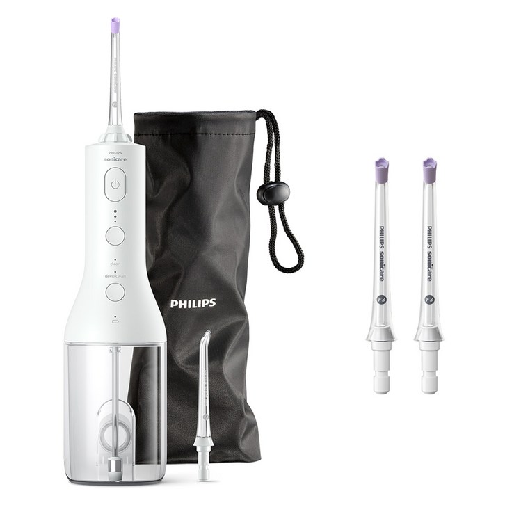 필립스 소닉케어 무선 파워플로서 3000 구강세정기  노즐 3p 세트