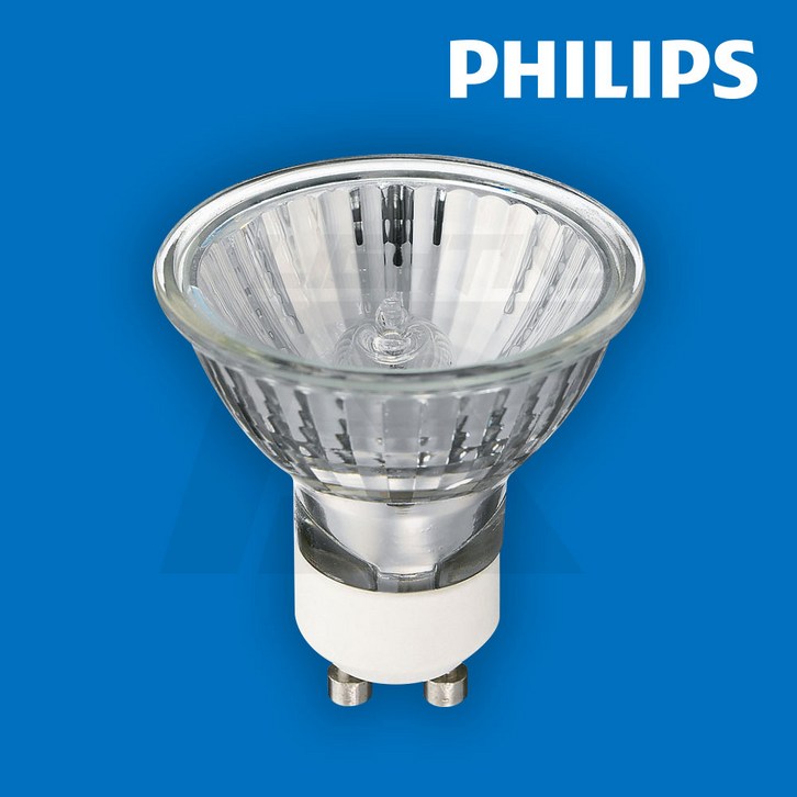 필립스 할로겐 GU10 50W 220V 디밍 밝기조절 캔들워머용 램프, 1개 - 쇼핑뉴스