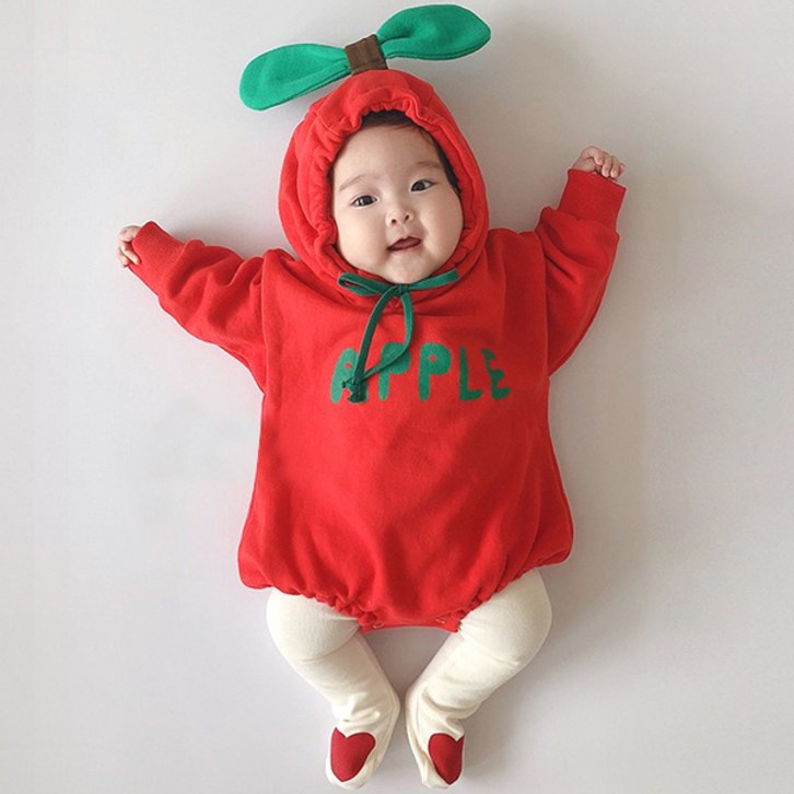 과일 슈트 쭈리 바디슈트 아기옷 신생아옷 바디수트 - 투데이밈
