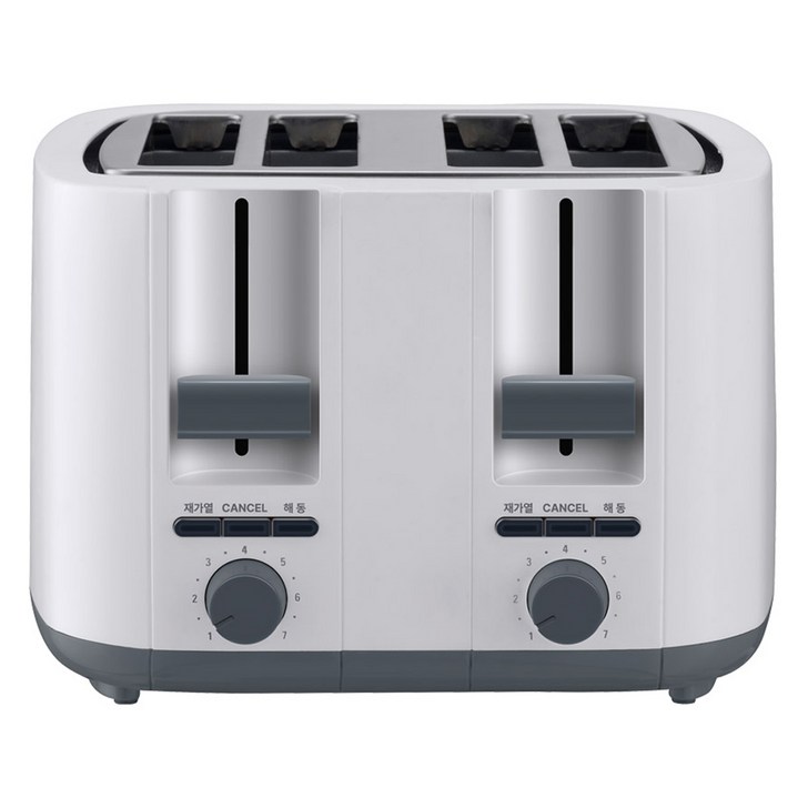 컴스 4구 와이드 슬롯 토스터기