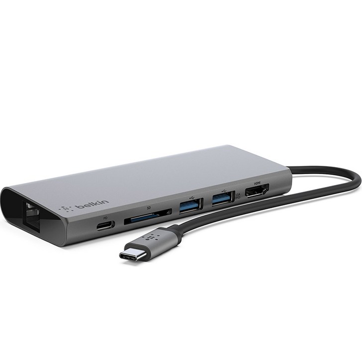벨킨 USB C타입  멀티미디어 허브 F4U092bt