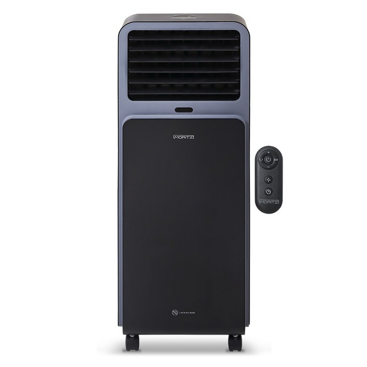 모리츠 에코팬 리모컨식 슬림형 PTC 업소용 디지털 온풍기, MOPT7000, 블랙