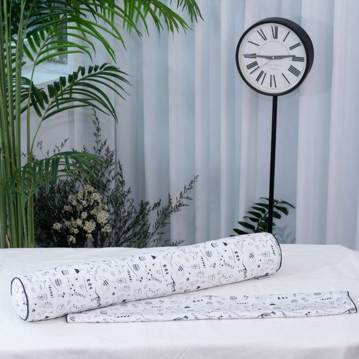 아띠블랑 아동용 사계절 순면 바디필로우 커버 2p  진드기방지 속통 세트, 디노월드