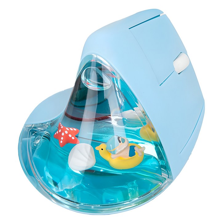 짱구 버티컬 블루투스 무선 마우스, 혼합색상, HDI202411