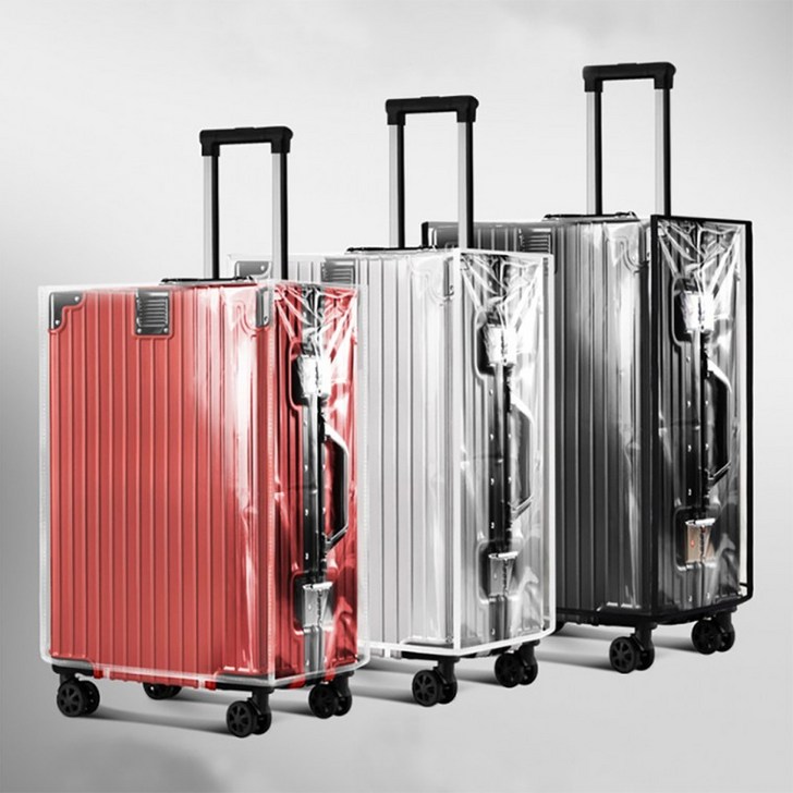 방수 투명 캐리어커버 캐리어덮개 보호 케이스 여행용 기내용 20 22 24 26 28 30 인치