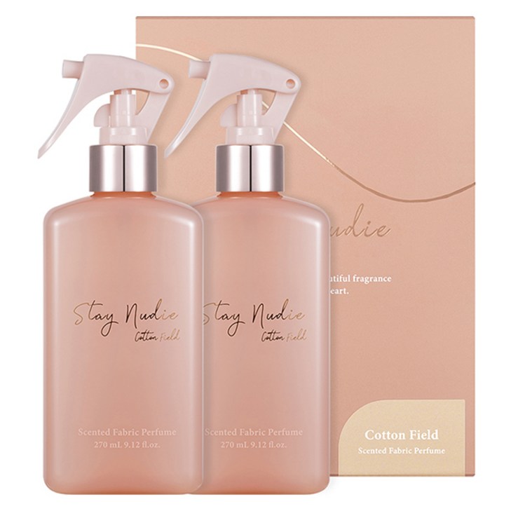 바디홀릭 스테이누디 센티드 대용량 섬유향수 270ml, Cotton Field, 270ml, 2개 바디홀릭 스테이누디 센티드 대용량 섬유향수 270ml, Cotton Field, 270ml, 2개