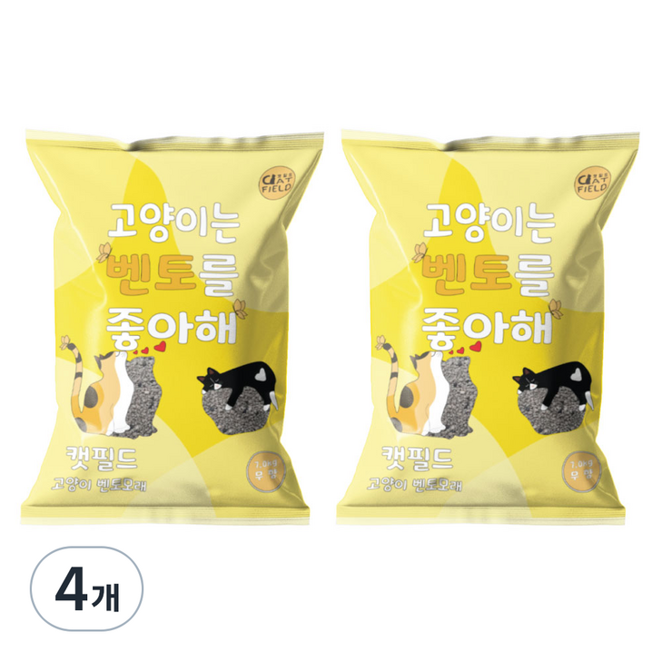 캣필드 응고형 고양이 벤토 모래